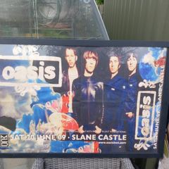 Oasis framed poster, Slane Castle, D18