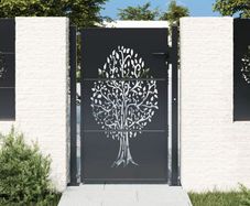 Garden Gate Anthracite 105x130 cm