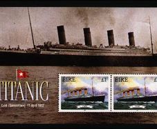 1999 Ireland Maritime History: Titanic Commemorative Stamp Miniature Sheet Mint Never Hinged (MNH)