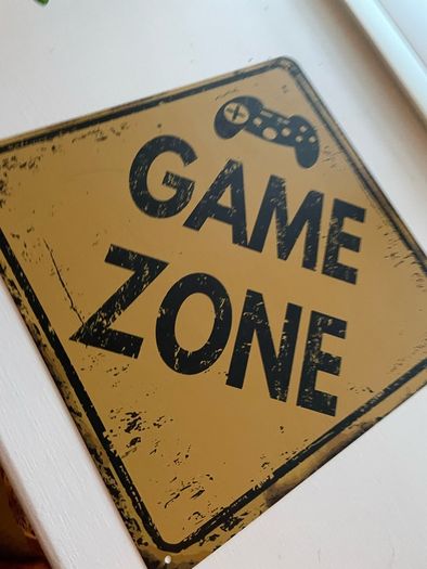 BRAND NEW Gamer Metal Sign