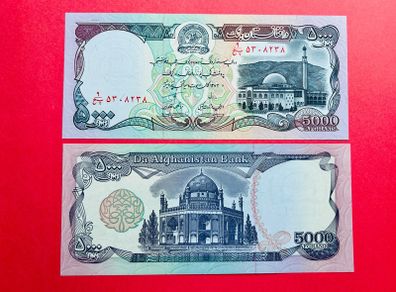Afghanistan. 5000  Afghanis  1993. Pick 62   UNC