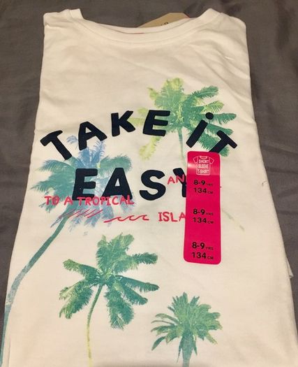 Boys Tee Shirts Size 8-9