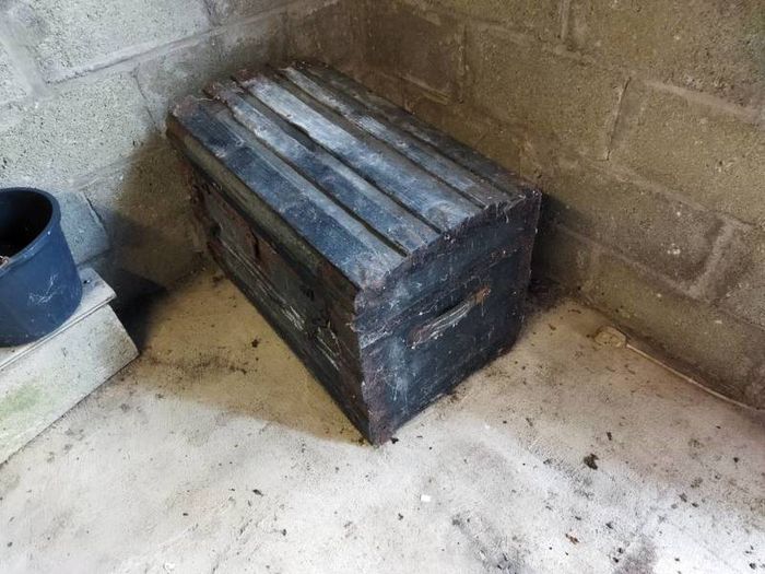 Antique Steamer Trunk