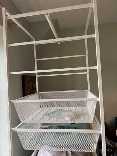 IKEA rack and drawers