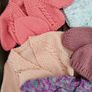 5 x Handknit cardigans and hats Image 2