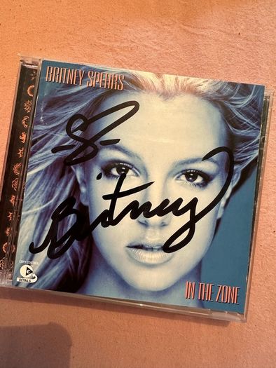 Britney Spears - In The Zone - Signed CD