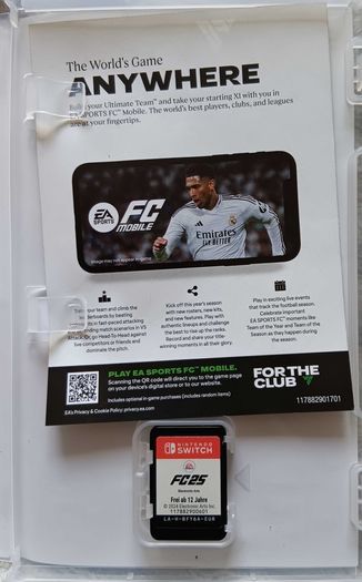 Fc 25 for Nintendo switch