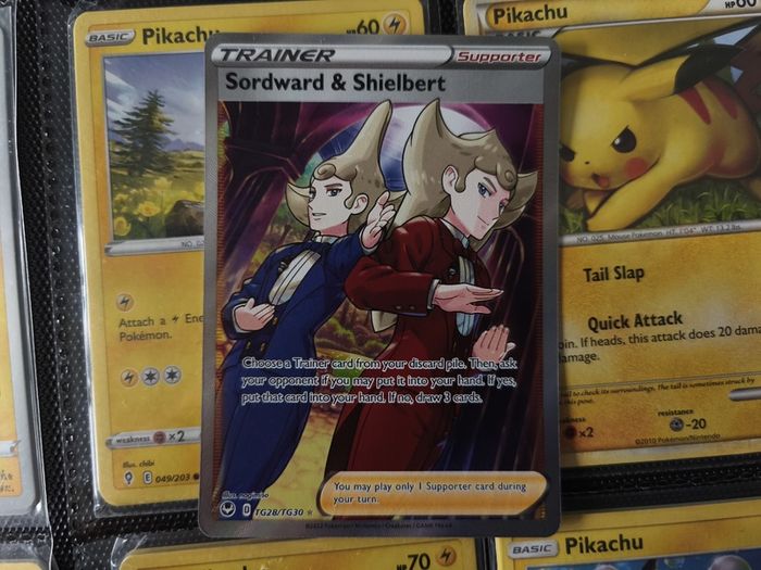 Sordward & Shielbert ! Ultra Rare ! from Silver Tempest Set ! 2022 ! Pokemon Card !