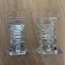 Glass candle holders Image 2