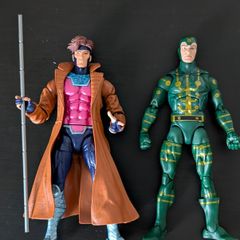 Marvel Legends X-Men Bundle: Retro Gambit (Loose Complete) + Retro Multiple Man (Loose Complete)
