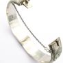 Vintage Silver Bangle Signed Birmingham 1970 Image 4