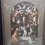 Vintage Pair Framed Renaissance Religious Prints Domenico Alfani Image 2