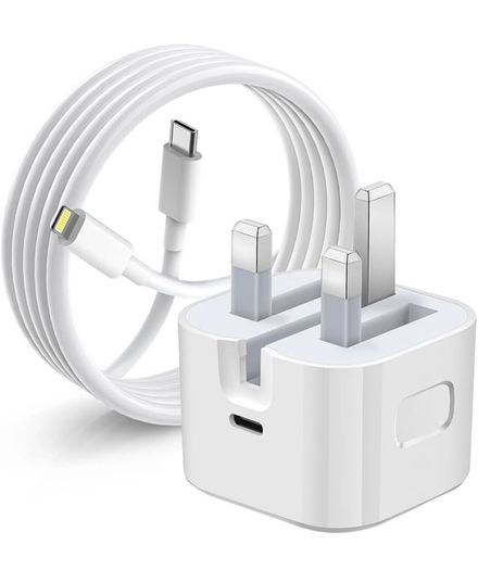 IPhone charger [Apple MFi Certified] PD 20W USB C Fast Charger Plug and USB C Fast Charge Cable 2M,Type C Wall Charging Fast Charger,for iPhone 14 13 12 11,iPad, AirPods