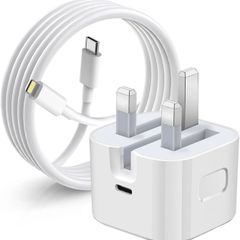 IPhone charger [Apple MFi Certified] PD 20W USB C Fast Charger Plug and USB C Fast Charge Cable 2M,Type C Wall Charging Fast Charger,for iPhone 14 13 12 11,iPad, AirPods