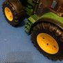 Bruder John Deere farm tractor with a front loader 50cm long Image 3