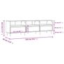 TV Cabinet Old Wood 150 x 30 x 45 cm Engineered Wood Image 4