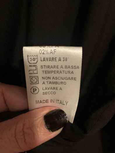 coat Bnwt designer brand Manuela Riva size 42. 12/14