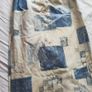 Blue and cream curtains Image 4