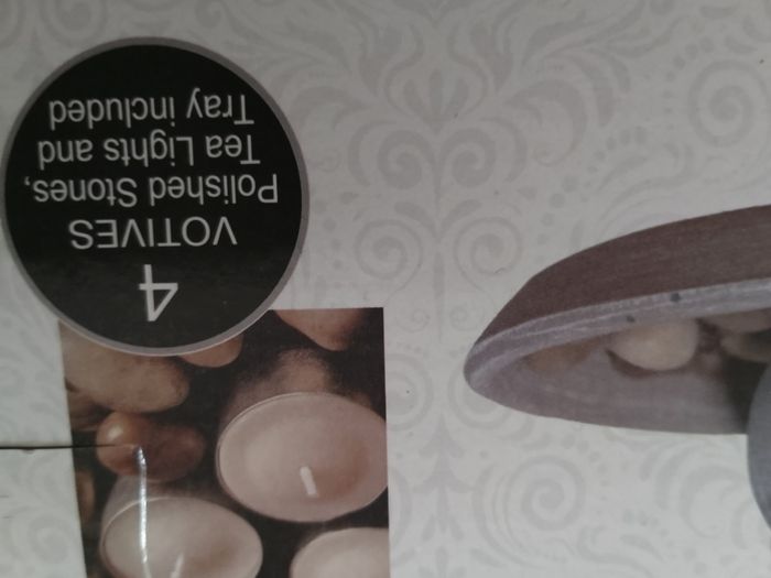 4 -piece votive candle set