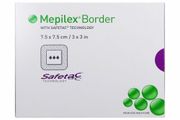 BRAND NEW Mepilex Border Dressing, 7.5x7.5cm, Pack of 5