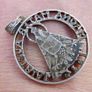 Vintage Magna Mater Austriae 1934 Cut 5 Schilling Silver Coin Pendant Image 9
