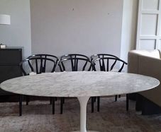 Designer Tulip Marble Dining Table