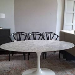 Designer Tulip Marble Dining Table