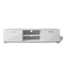 TV Cabinet High-Gloss White 140x40.3x34.7 cm Image 3