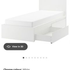 Malm Single bed with drawers