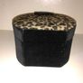 Velvet Round Jewellery Box Image 9