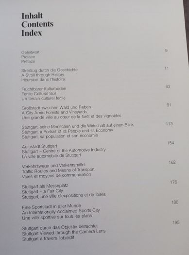 Portrait of Stuttgart Germany Translation Book