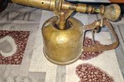 Beautiful Old Brass Soldering Blow Lamp Postage Available