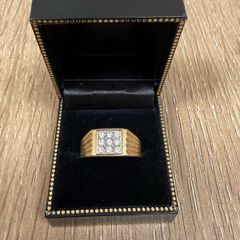 mens rings 9ct