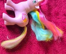 Baby Rainribbon Rainbow Babies MLP G1 My Little Pony