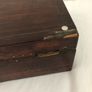 Large Victorian Wooden jewellery keepsake box mother of Pearl inlay Image 3