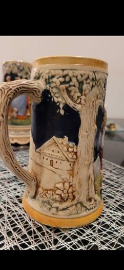 German beer steins