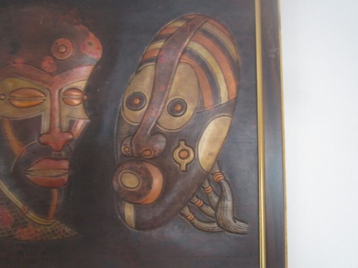 Collectable 3 D copper art