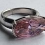 925 silver ring PINK Image 5