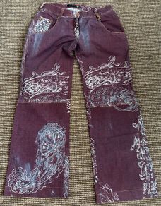Vintage Just Cavalli Paisley Archive Jeans by Ittierre (Y2K)
