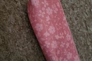 Pencil case pink flowers NEW