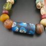 Vintage Mix Asian African Pumtek & Glass Beads Necklace Image 3