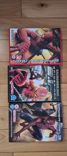spiderman dvds