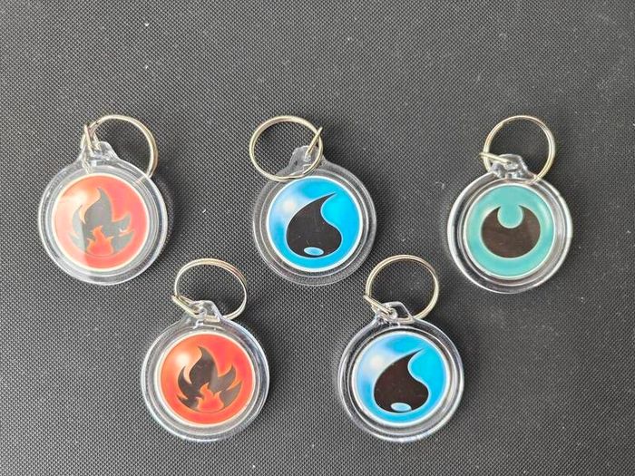 Pokemon Card Keyrings