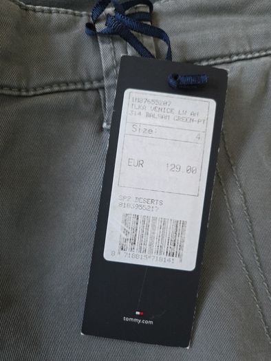 Tommy Hilfiger sage green trousers uk 8-10