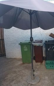 Garden furniture Umbrella and base for sale