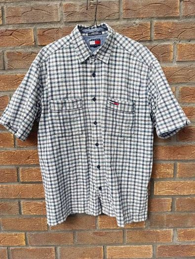 Vintage Y2K Tommy Hilfiger Shirt Mens Medium M 2002