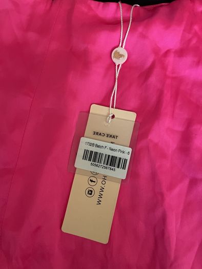 O'Polly Neon pink skirt bnwt