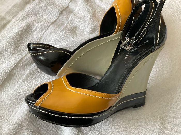Karen Millen Wedge Leather Upper Heels for Women