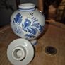 Vintage Delft miniature lidded jar Image 3