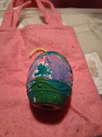 ceramic egg